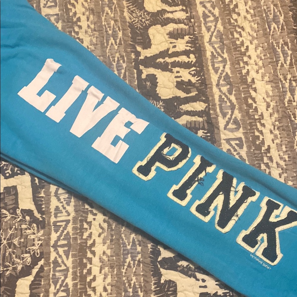 Victoria's Secret PINK Blue Sweatpants